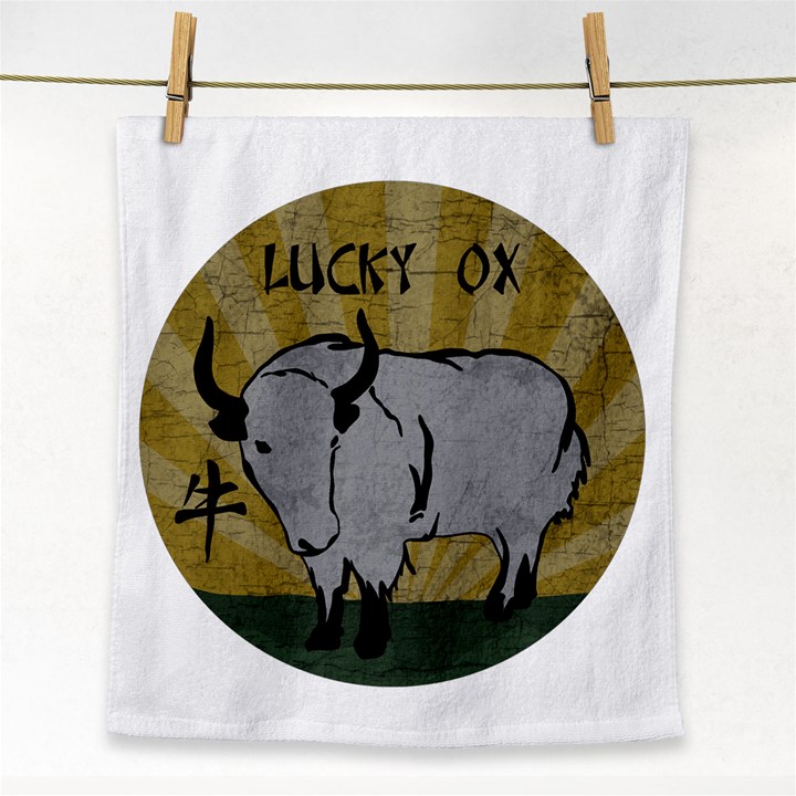 Chinese New Year ¨C Year of the Ox Face Towel