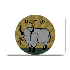 Chinese New Year ¨c Year Of The Ox Small Doormat  by Valentinaart