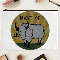 Chinese New Year ¨c Year Of The Ox Cosmetic Bag (xxxl) by Valentinaart