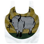 Chinese New Year ¨C Year of the Ox Full Print Recycle Bag (XL) Back