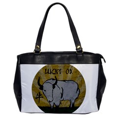 Chinese New Year ¨c Year Of The Ox Oversize Office Handbag by Valentinaart