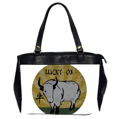 Chinese New Year ¨c Year Of The Ox Oversize Office Handbag (2 Sides) by Valentinaart