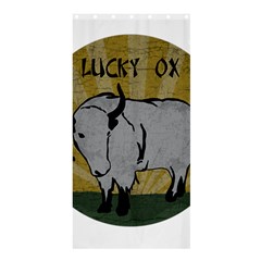 Chinese New Year ¨c Year Of The Ox Shower Curtain 36  X 72  (stall)  by Valentinaart