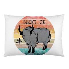 Chinese New Year ¨c Year Of The Ox Pillow Case by Valentinaart