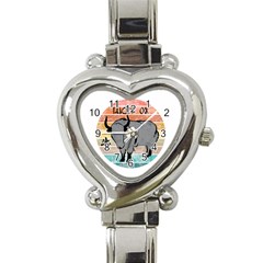 Chinese New Year ¨c Year Of The Ox Heart Italian Charm Watch by Valentinaart