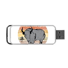 Chinese New Year ¨C Year of the Ox Portable USB Flash (Two Sides)