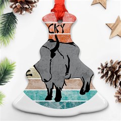 Chinese New Year ¨c Year Of The Ox Ornament (christmas Tree)  by Valentinaart