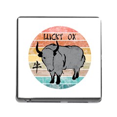 Chinese New Year ¨c Year Of The Ox Memory Card Reader (square 5 Slot) by Valentinaart