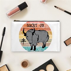 Chinese New Year ¨c Year Of The Ox Cosmetic Bag (medium) by Valentinaart