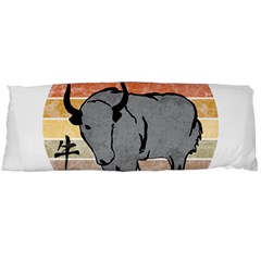 Chinese New Year ¨c Year Of The Ox Body Pillow Case (dakimakura) by Valentinaart