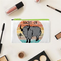 Chinese New Year ¨c Year Of The Ox Cosmetic Bag (xs) by Valentinaart