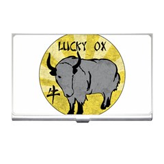 Chinese New Year ¨c Year Of The Ox Business Card Holder by Valentinaart