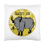 Chinese New Year ¨C Year of the Ox Standard Cushion Case (Two Sides) Back