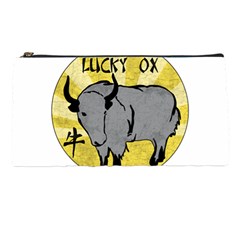 Chinese New Year ¨c Year Of The Ox Pencil Case by Valentinaart