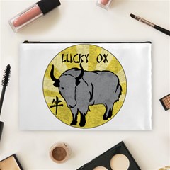 Chinese New Year ¨c Year Of The Ox Cosmetic Bag (large) by Valentinaart