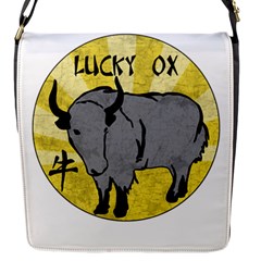 Chinese New Year ¨c Year Of The Ox Flap Closure Messenger Bag (s) by Valentinaart