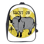 Chinese New Year ¨C Year of the Ox School Bag (XL) Front