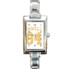 Orwell 84 Rectangle Italian Charm Watch by Valentinaart