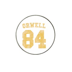 Orwell 84 Hat Clip Ball Marker (10 Pack) by Valentinaart