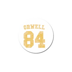 Orwell 84 Golf Ball Marker by Valentinaart