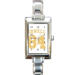 Orwell 84 Rectangle Italian Charm Watch Front