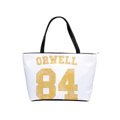 Orwell 84 Classic Shoulder Handbag by Valentinaart