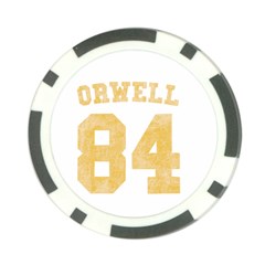 Orwell 84 Poker Chip Card Guard (10 Pack) by Valentinaart