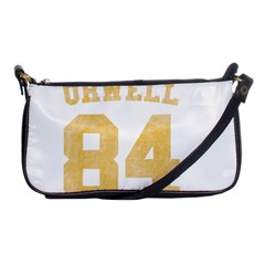 Orwell 84 Shoulder Clutch Bag by Valentinaart