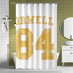 Orwell 84 Shower Curtain 48  x 72  (Small)  Curtain(48  X 72 ) - 42.18 x64.8  Curtain(48  X 72 )