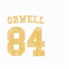 Orwell 84 Small Garden Flag (two Sides)