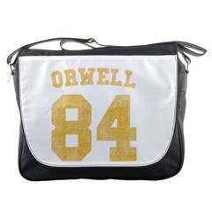 Orwell 84 Messenger Bag by Valentinaart