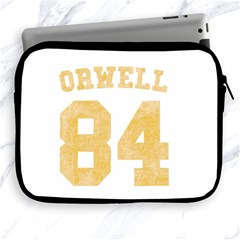 Orwell 84 Apple Ipad 2/3/4 Zipper Cases by Valentinaart