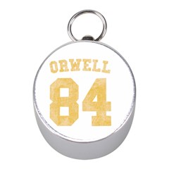 Orwell 84 Mini Silver Compasses by Valentinaart