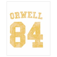 Orwell 84 Drawstring Bag (small)