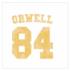 Orwell 84 Large Satin Scarf (square)