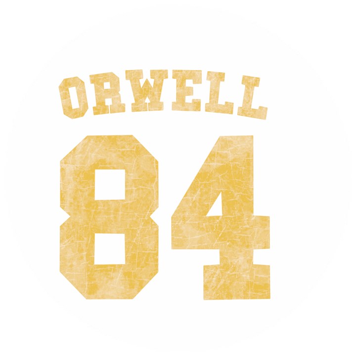 Orwell 84 Wooden Puzzle Round