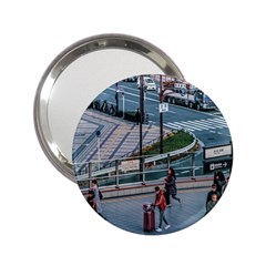 Crowded Urban Scene, Osaka Japan 2 25  Handbag Mirrors by dflcprintsclothing