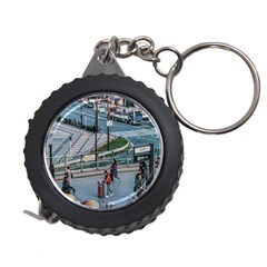 Crowded Urban Scene, Osaka Japan Measuring Tape by dflcprintsclothing