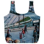 Crowded Urban Scene, Osaka Japan Full Print Recycle Bag (XXL) Front