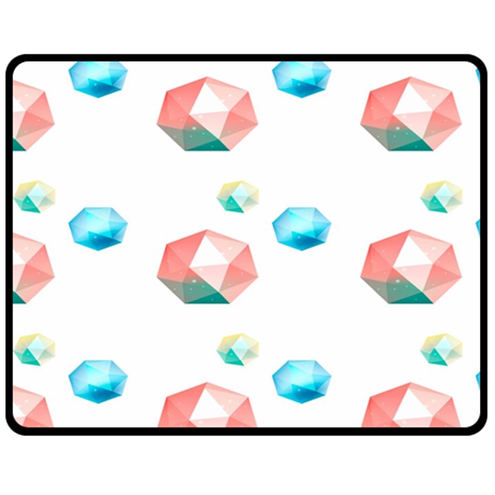 Diamonds Fleece Blanket (Medium) 