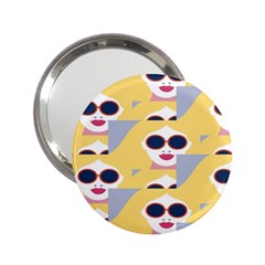 Fashion Faces 2.25  Handbag Mirrors