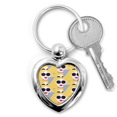 Fashion Faces Key Chain (heart) by Sparkle