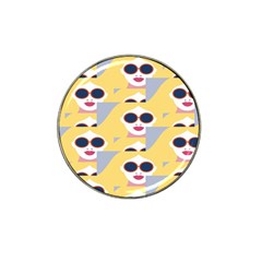 Fashion Faces Hat Clip Ball Marker