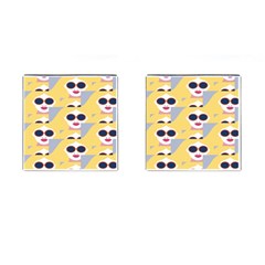 Fashion Faces Cufflinks (Square)