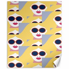 Fashion Faces Canvas 16  x 20 