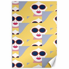 Fashion Faces Canvas 24  x 36 