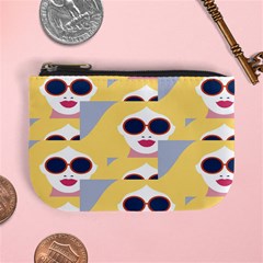 Fashion Faces Mini Coin Purse