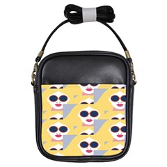 Fashion Faces Girls Sling Bag by Sparkle