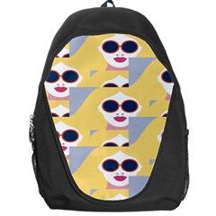 Fashion Faces Backpack Bag