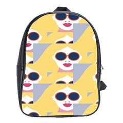 Fashion Faces School Bag (XL)